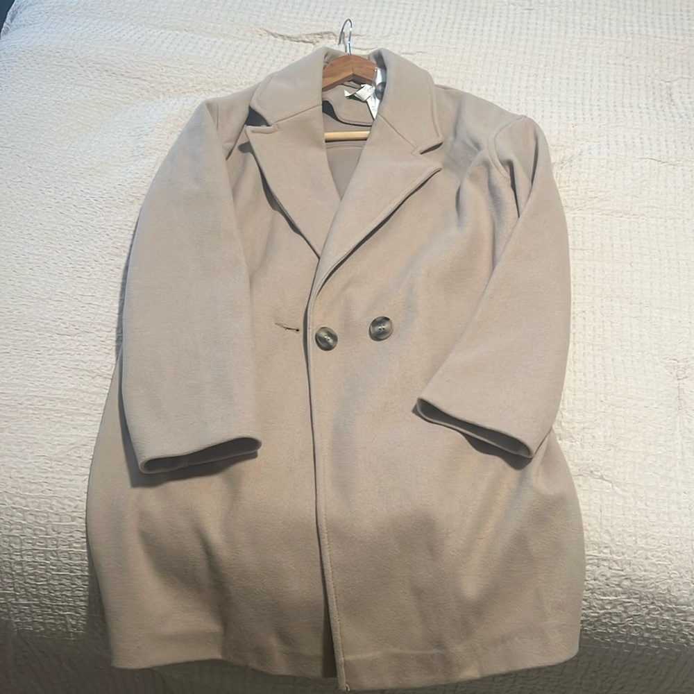 Topshop overcoat